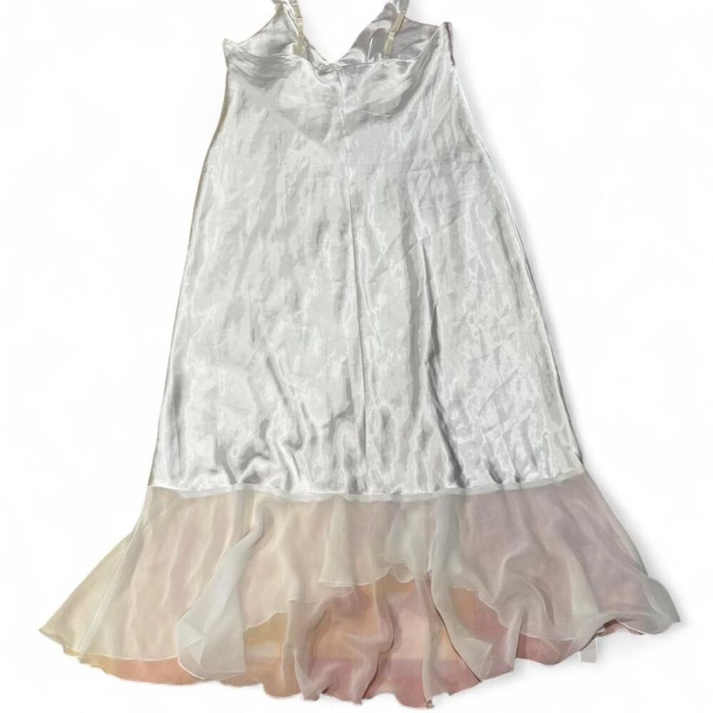 True Vintage Linea Donatella White Lace Nightgown Maxi Dress - Picture 7 of 8